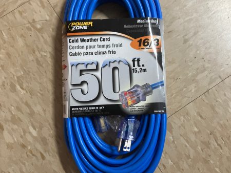 EXT CORD 16GA 50FT OUTDOOR Hot on Sale