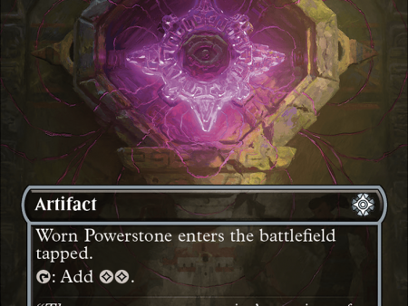 Worn Powerstone (Borderless) [The Lost Caverns of Ixalan Commander] Online Sale