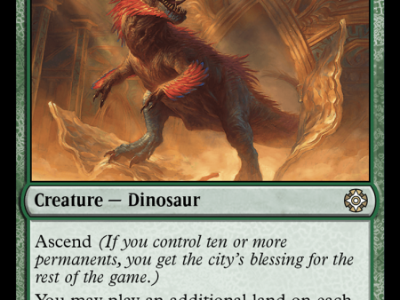 Wayward Swordtooth [The Lost Caverns of Ixalan Commander] Hot on Sale