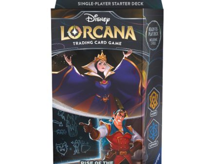 Disney Lorcana: Rise of the Floodborn Starter Deck (Amber & Sapphire) Supply