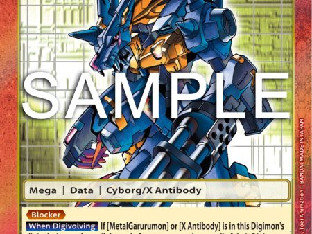 MetalGarurumon (X Antibody) [EX5-026] (2 Star Alternate Art) [Animal Colosseum] For Sale