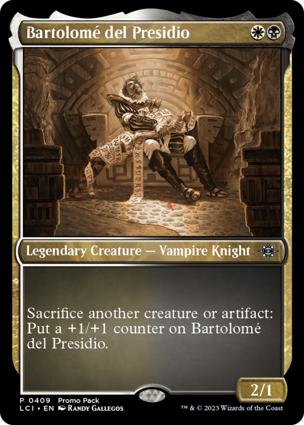 Bartolome del Presidio (Promo Pack) [The Lost Caverns of Ixalan Promos] Supply