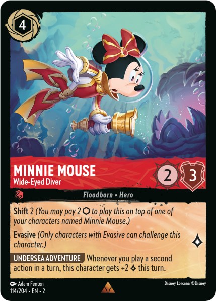 Minnie Mouse - Wide-Eyed Diver (114 204) [Rise of the Floodborn] Fashion