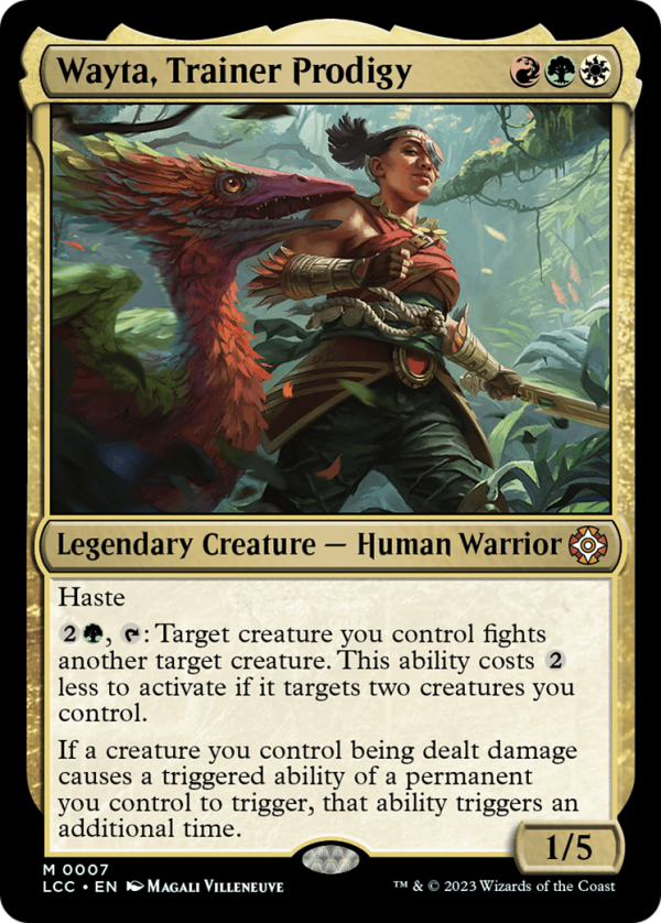 Wayta, Trainer Prodigy [The Lost Caverns of Ixalan Commander] Sale