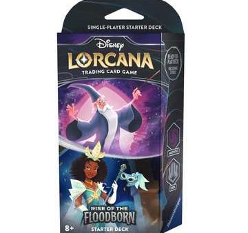 Disney Lorcana: Rise of the Floodborn Starter Deck (Amethyst & Steel) Online