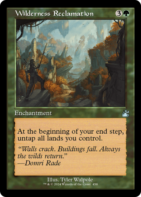 Wilderness Reclamation [Ravnica Remastered] Cheap