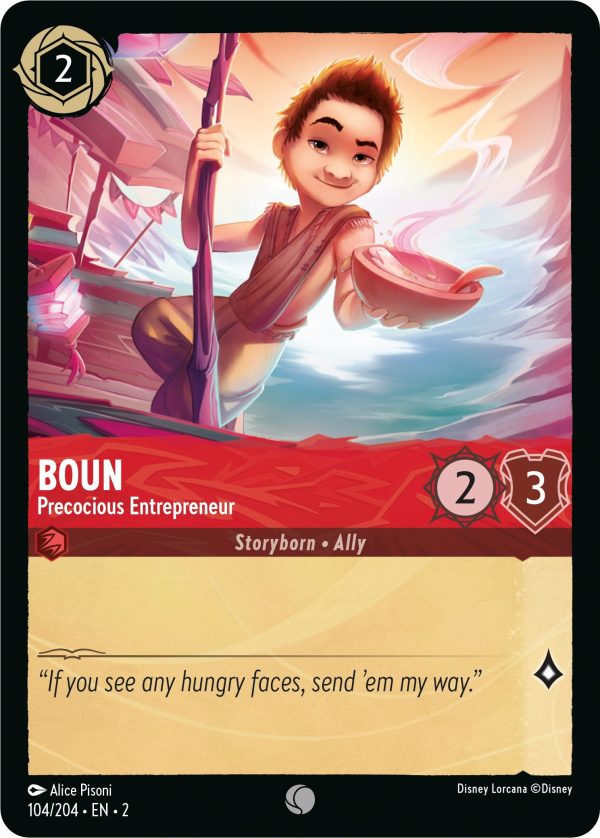 Boun - Precocious Entrepreneur (104 204) [Rise of the Floodborn] Supply