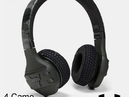 JBL Under Armour Project Rock Sport Wireless Train On-Ear Headphones Camo Green Certified Refurbished Supply