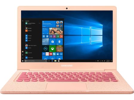 Samsung Flash 13.3  FHD N5000 4GB 64GB W10H Notebook, Coral Pink - Certified Refurbished Online Sale