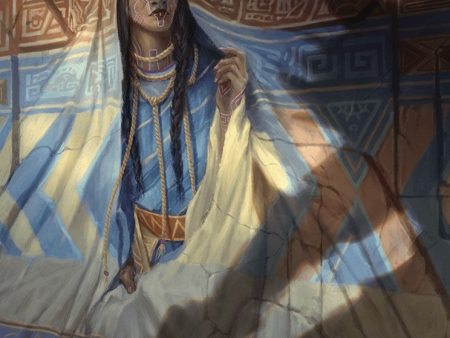 Whispersilk Cloak Art Card (Gold-Stamped Signature) [The Lost Caverns of Ixalan Art Series] Online Hot Sale