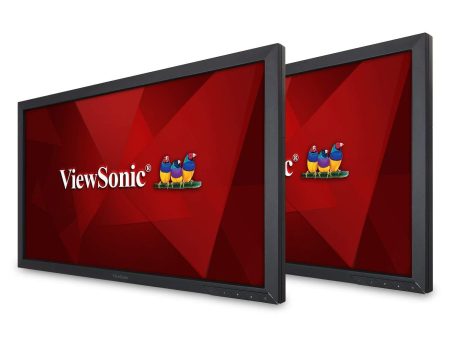 ViewSonic 22  1080p LED DisplayPort DVI and VGA Dual Pack Head-Only Monitor Certified Refurbished Fashion