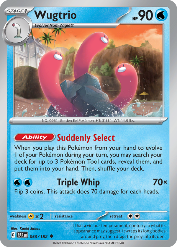 Wugtrio (053 182) [Scarlet & Violet: Paradox Rift] Supply