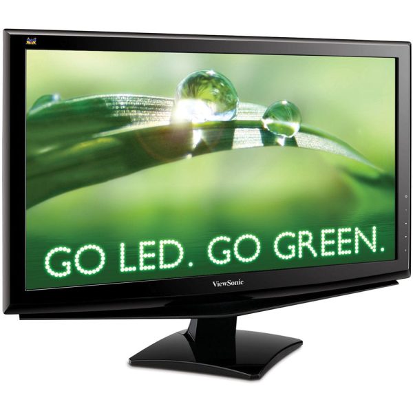 ViewSonic 22  Widescreen LED Monitor Certified Refurbished Supply