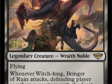 Witch-king, Bringer of Ruin [The Lord of the Rings: Tales of Middle-Earth Prerelease Promos] Online Sale