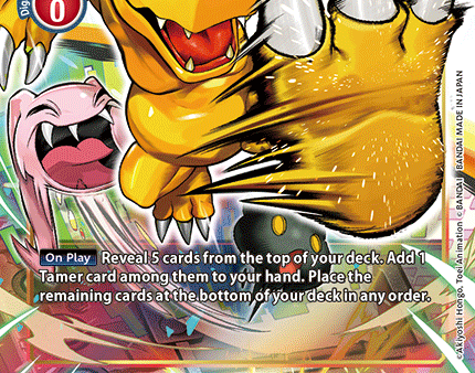 Agumon [BT1-010] (Dash Pack) [Release Special Booster Ver.1.0 Promos] Supply