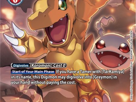 Agumon [Bt14-007] (Alternate Art) [Blast Ace] on Sale