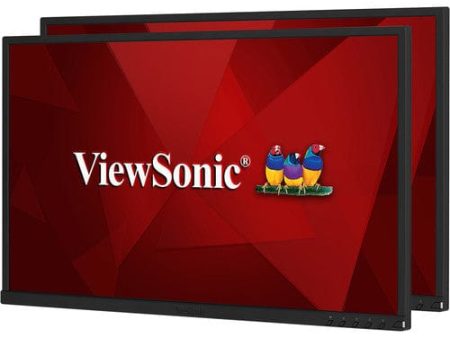 ViewSonic 24  40 Degree Tilt for Home and Office Dual Pack Head-Only IPS 1080p Monitors - Certified Refurbished Cheap