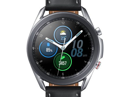 Samsung Galaxy Watch 3 45mm Bluetooth Silver - Seller Refurbished Hot on Sale