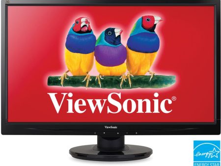 ViewSonic 24  Widescreen LED Backlit LCD Monitor Certified Refurbished Hot on Sale