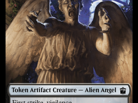 Alien Angel    Mutant Double-Sided Token [Doctor Who Tokens] Cheap