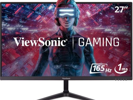 ViewSonic 27  16:9 165 Hz Curved LCD Gaming Monitor - Certified Refurbished For Cheap