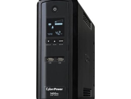 CyberPower 1400VA 900W PC Battery Backup UPS Series - New Battery Certified Refurbished For Discount