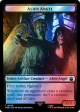 Alien Angel    Food (0059) Double-Sided Token (Surge Foil) [Doctor Who Tokens] Hot on Sale