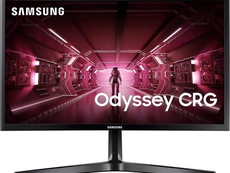 Samsung 24  1920 x 1080 144Hz CRG5 Curved Gaming Monitor - Certified Refurbished For Sale