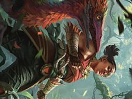 Wayta, Trainer Prodigy Art Card [The Lost Caverns of Ixalan Art Series] Online Hot Sale