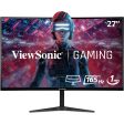 ViewSonic 27  16:9 Curved VA Gaming Monitor - Certified Refurbished Fashion