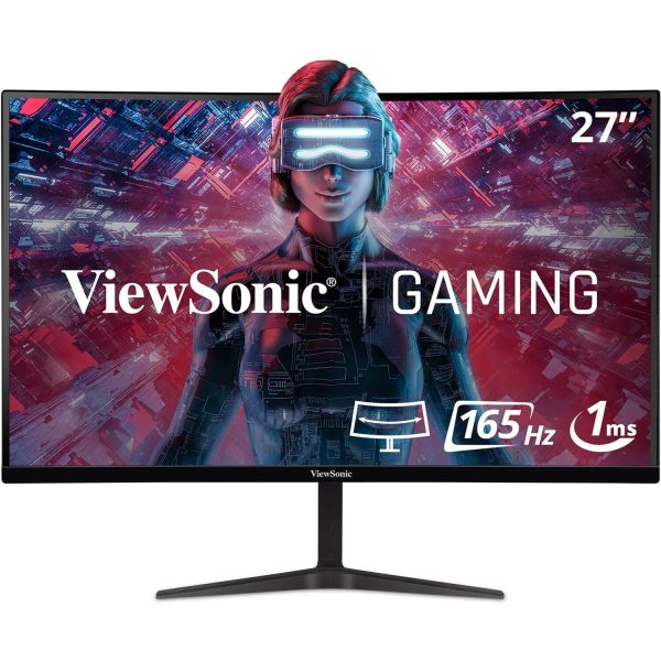 ViewSonic 27  16:9 Curved VA Gaming Monitor - Certified Refurbished Fashion